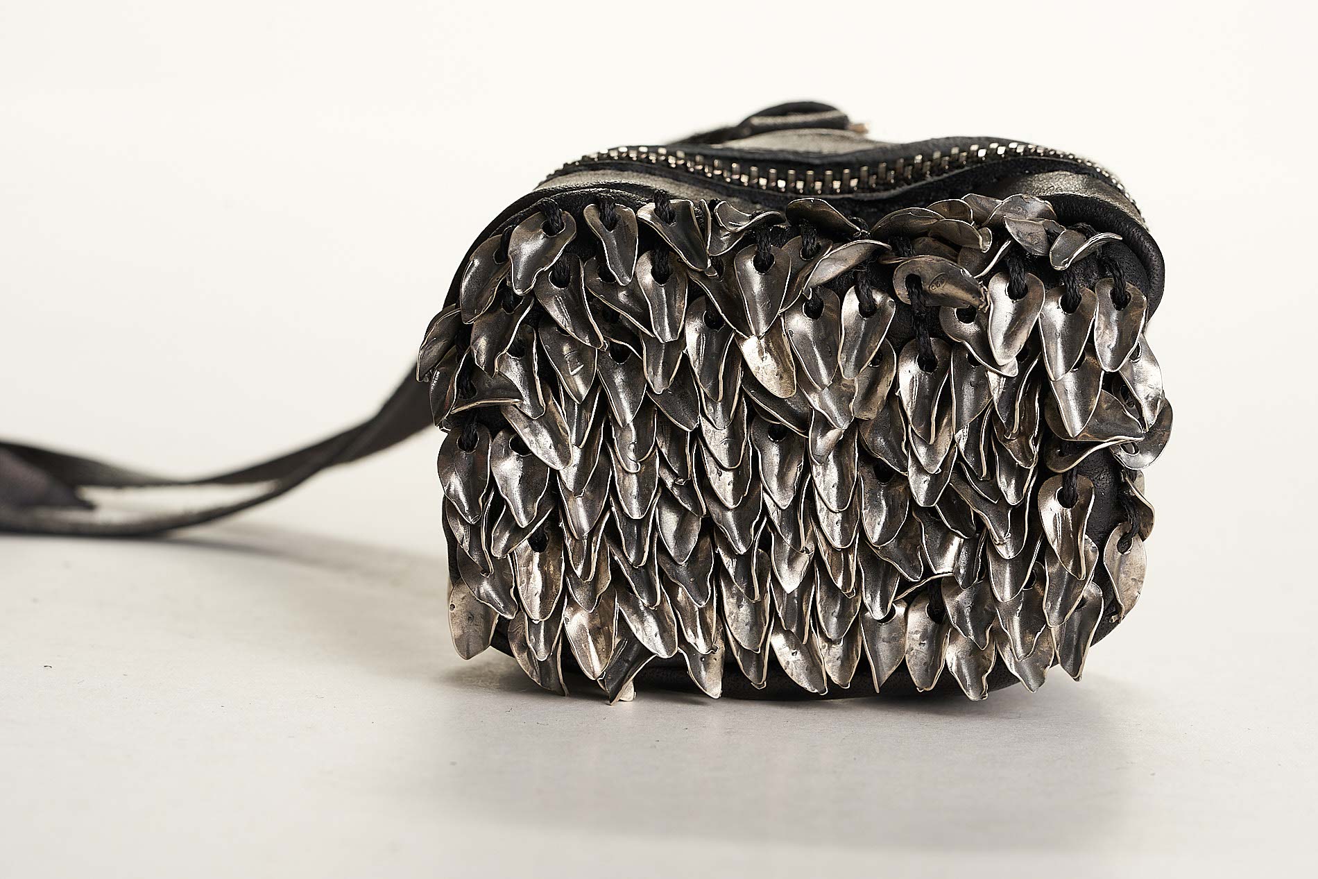 daniele basta leather and silver bags - 45